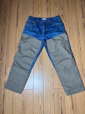 Columbia Double Knee Denim Jeans Mens 36x30 See measurements Hunting Chorewear